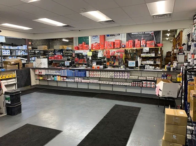 Weinstein Supply Lansdownw plumbing supply shop interior