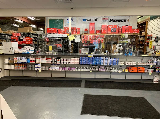 PLumbing supplies in the Weinstein Supply Lansdown plumbing shop